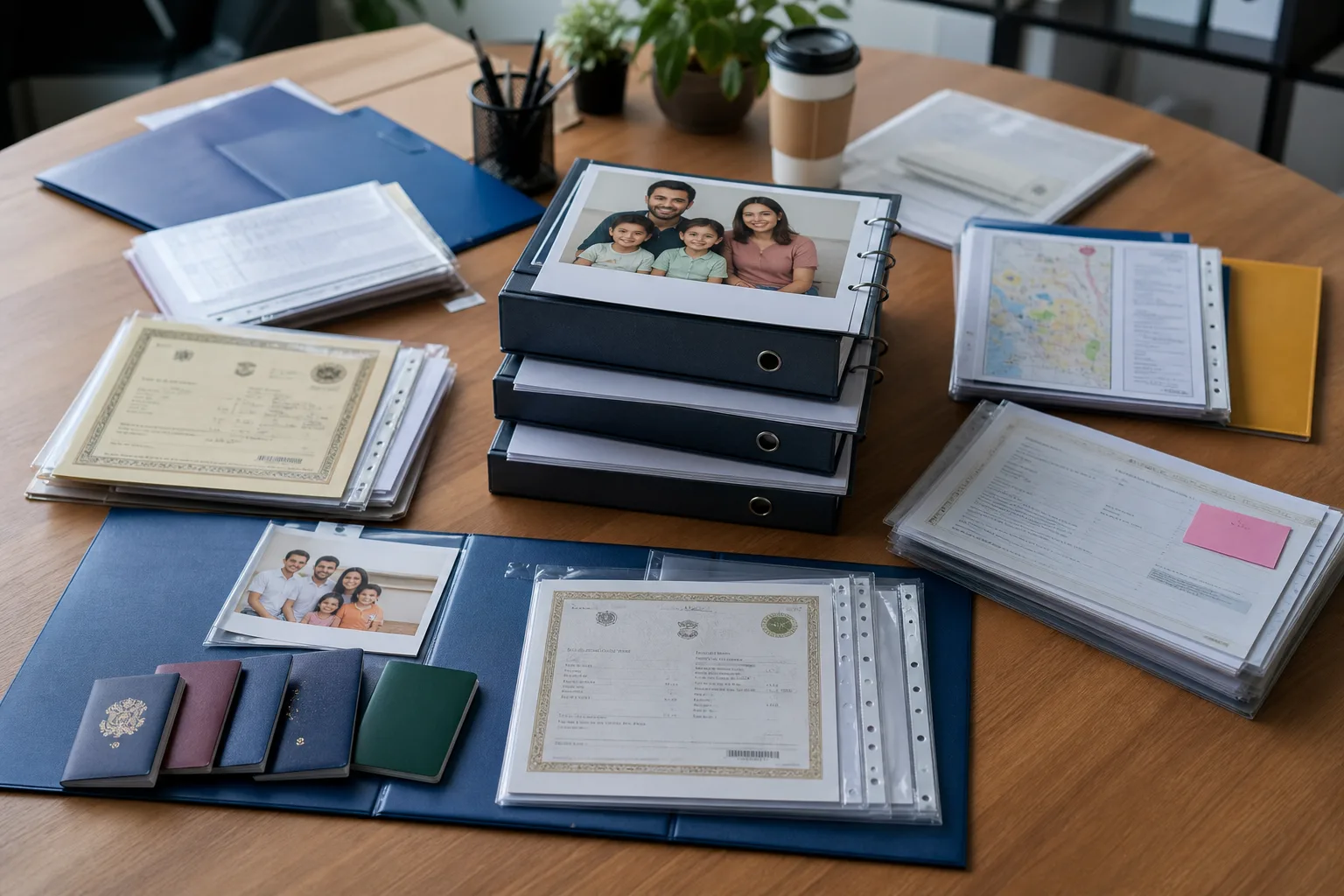 Family visa evidence and document preparation